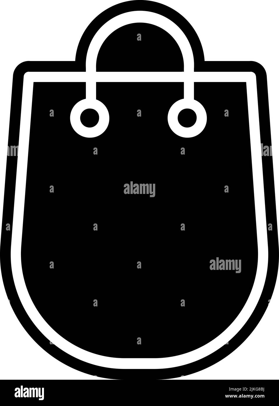 bag icon black vector illustration Stock Vector Image & Art - Alamy