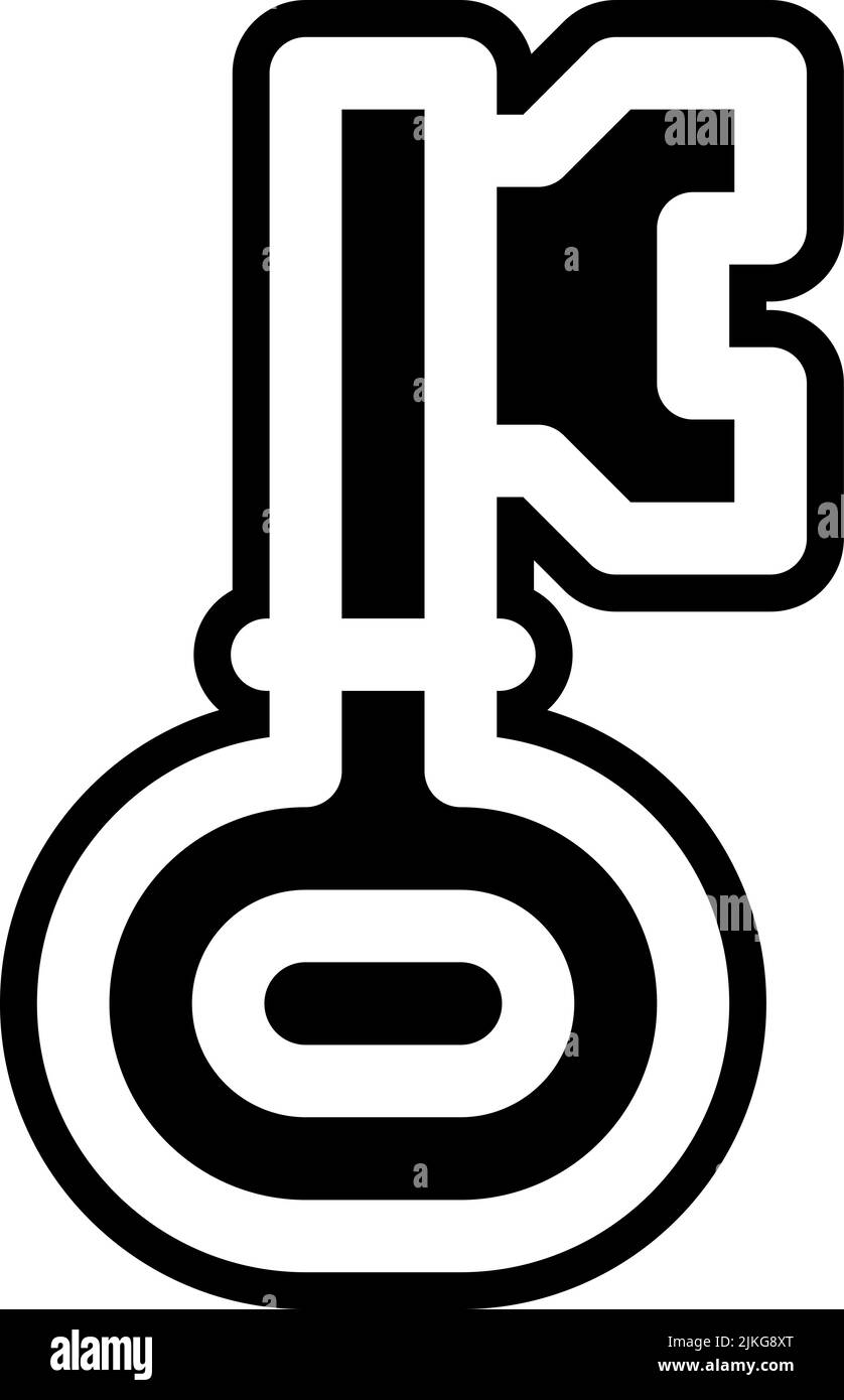 key icon black vector illustration Stock Vector Image & Art - Alamy