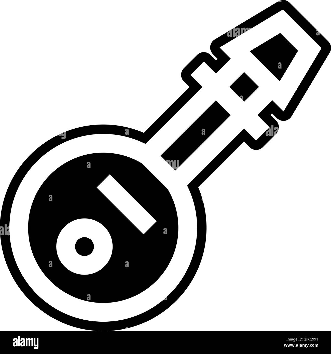 lute icon black vector illustration Stock Vector Image & Art Alamy