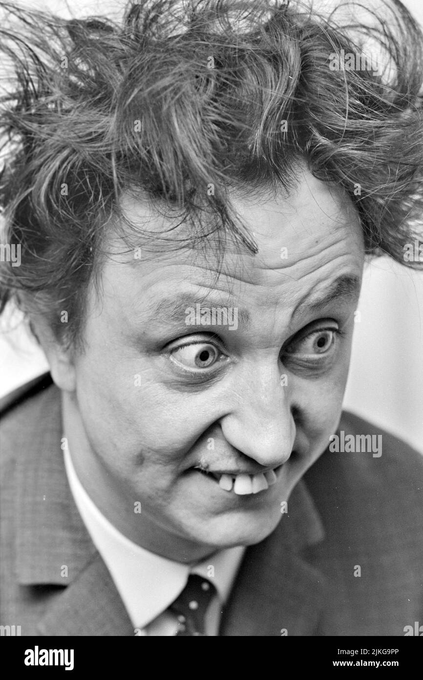 KEN DODD (1927-2018) English stand-up comedian in February 1966. Photo: Tony Gale Stock Photo