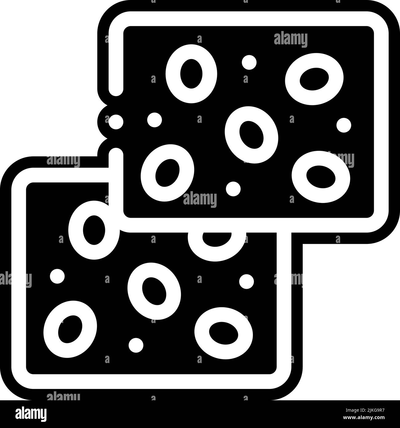 chikki icon black vector illustration Stock Vector Image & Art - Alamy