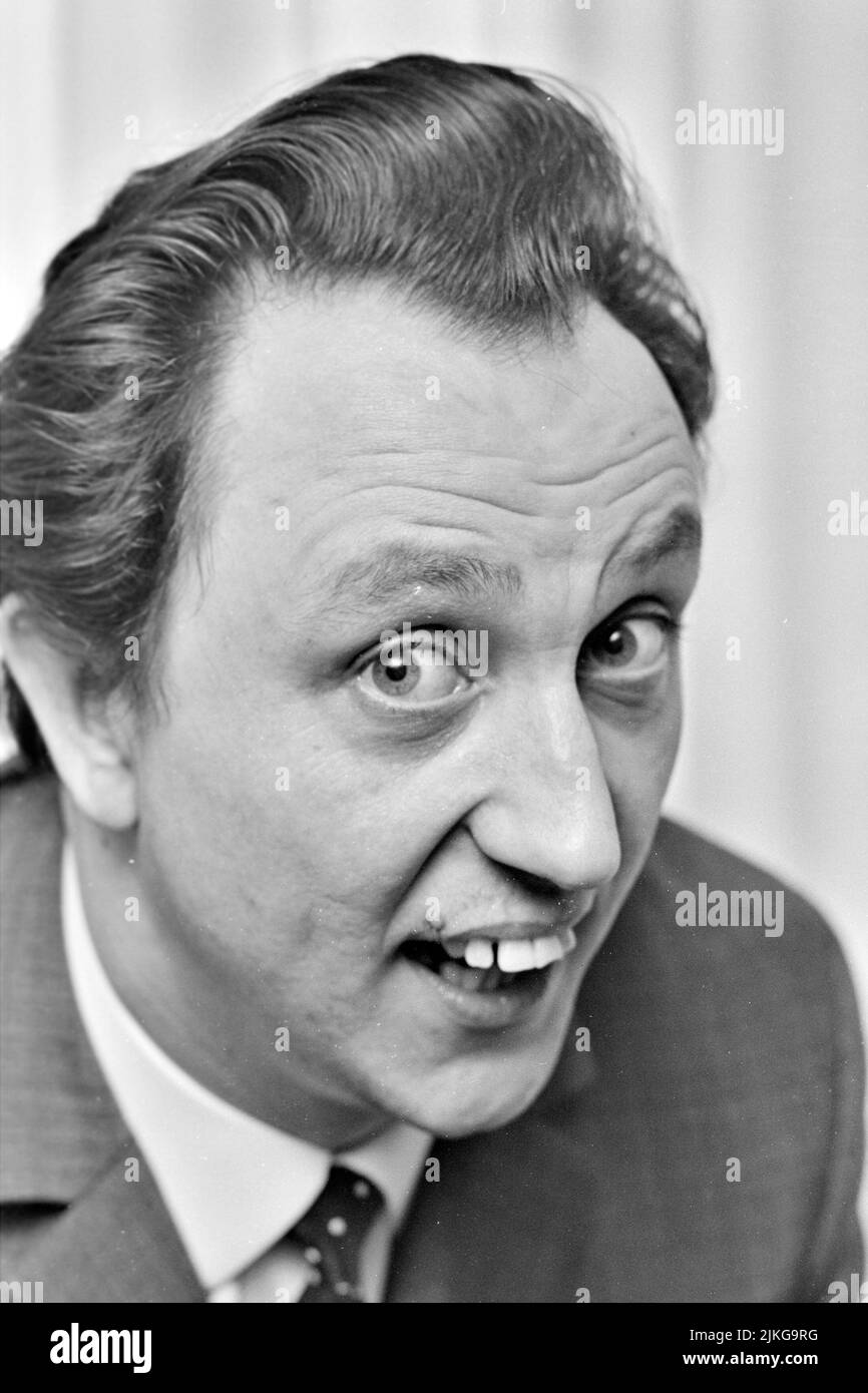 KEN DODD (1927-2018) English stand-up comedian in February 1966. Photo: Tony Gale Stock Photo