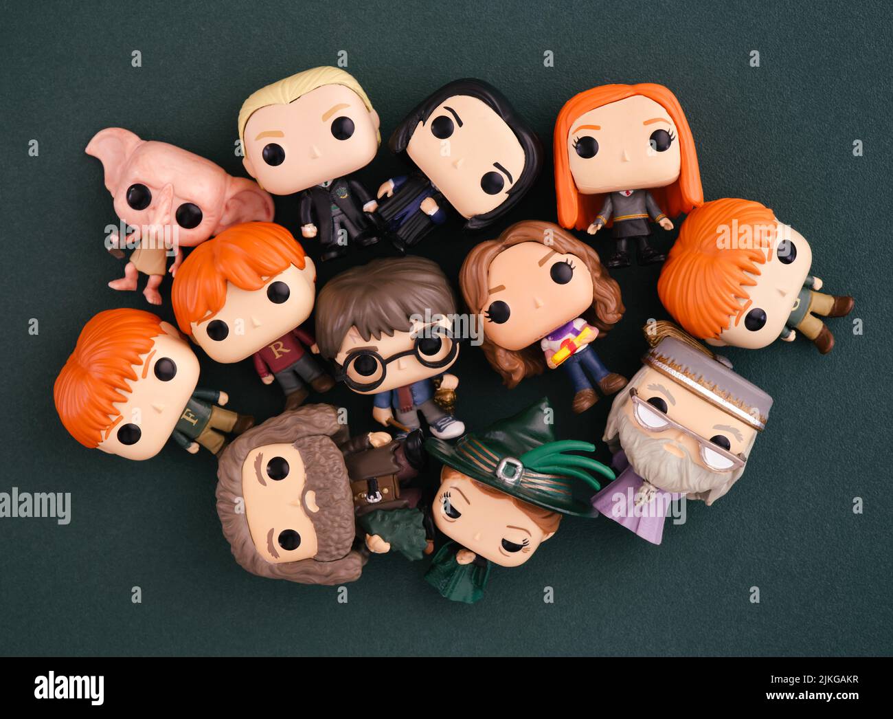 Tambov Russian Federation February 15 2022 Funko POP Harry Potter 