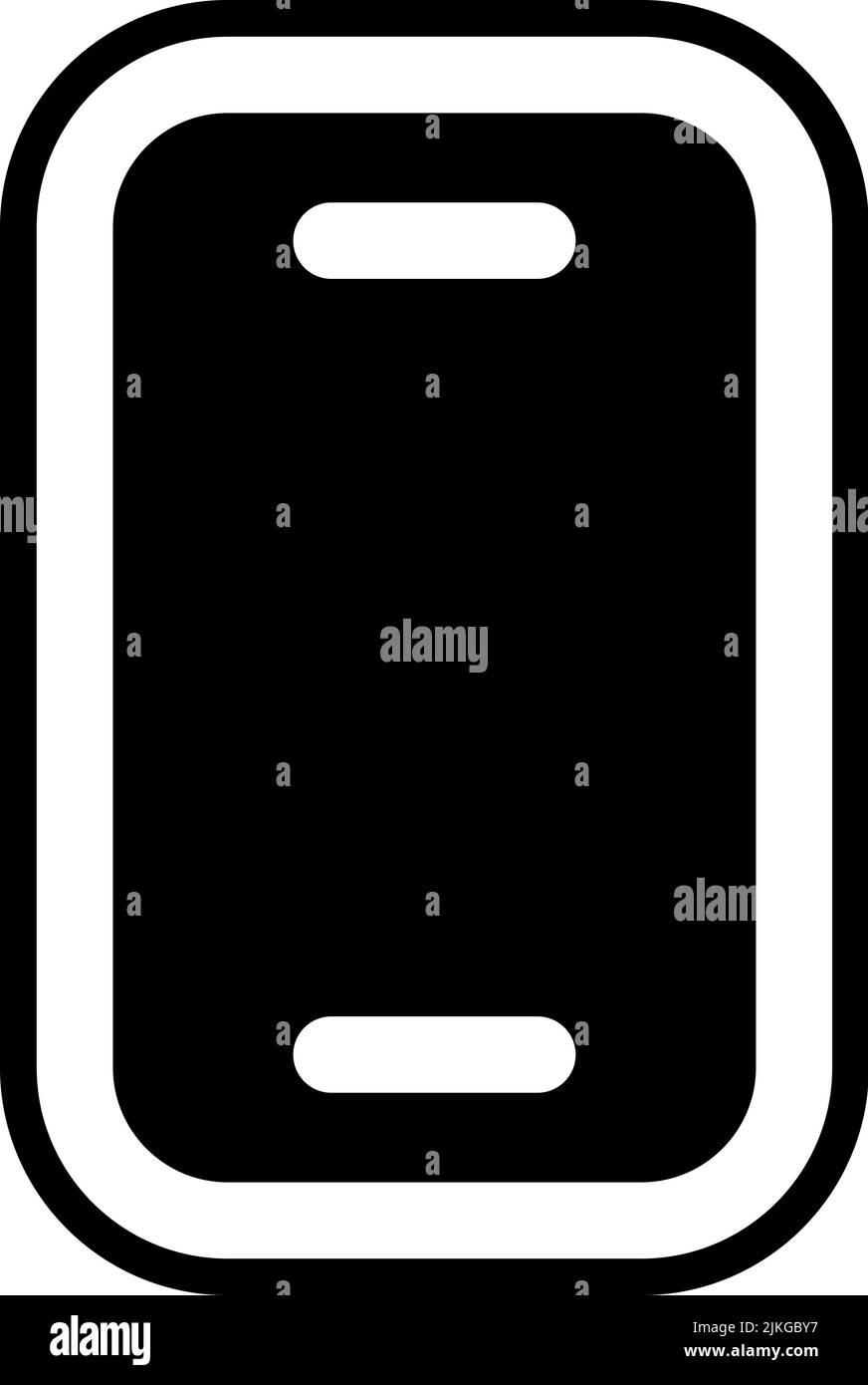 phone icon black vector illustration Stock Vector Image & Art - Alamy
