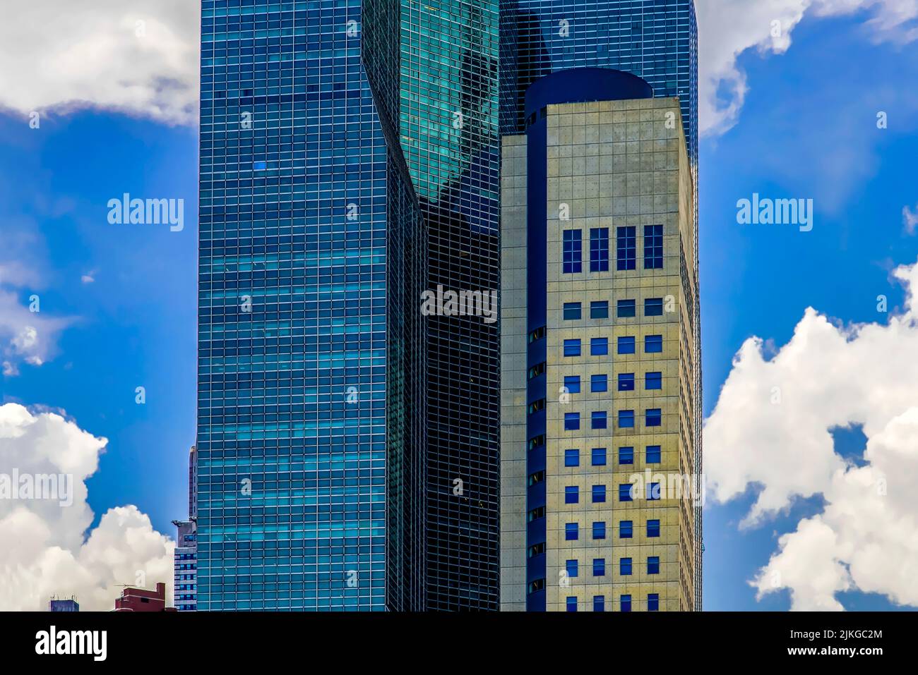 Skyscrapers, Manhattan, New York, USA. Stock Photo