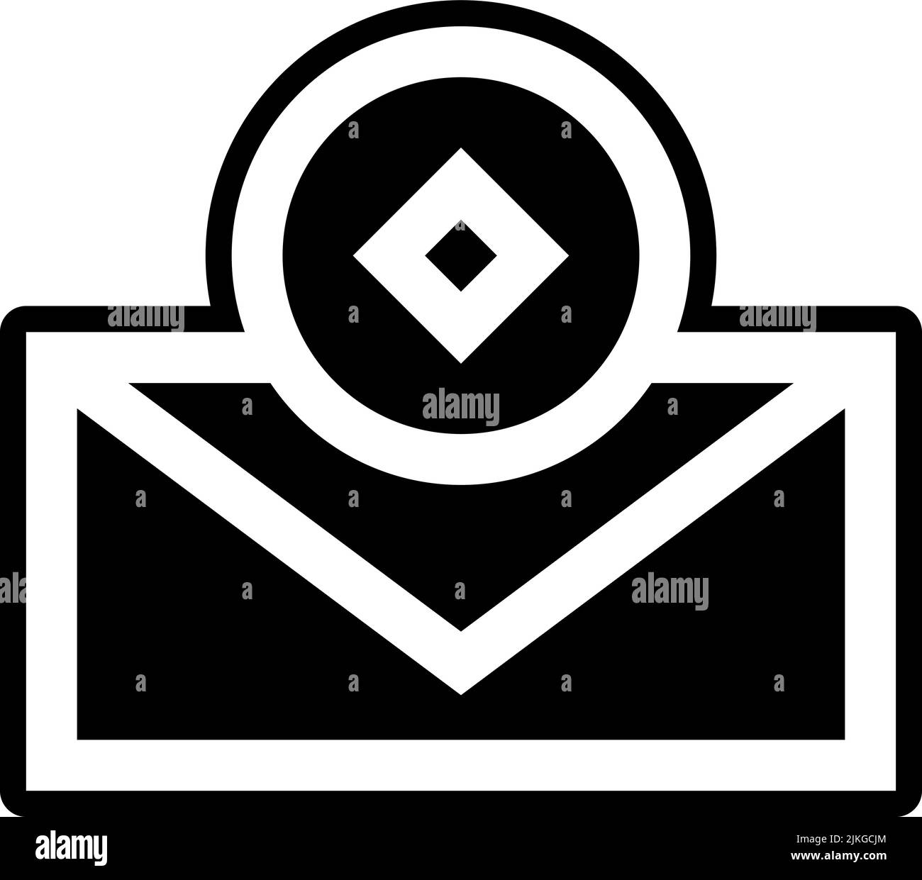 letter icon black vector illustration Stock Vector Image & Art - Alamy