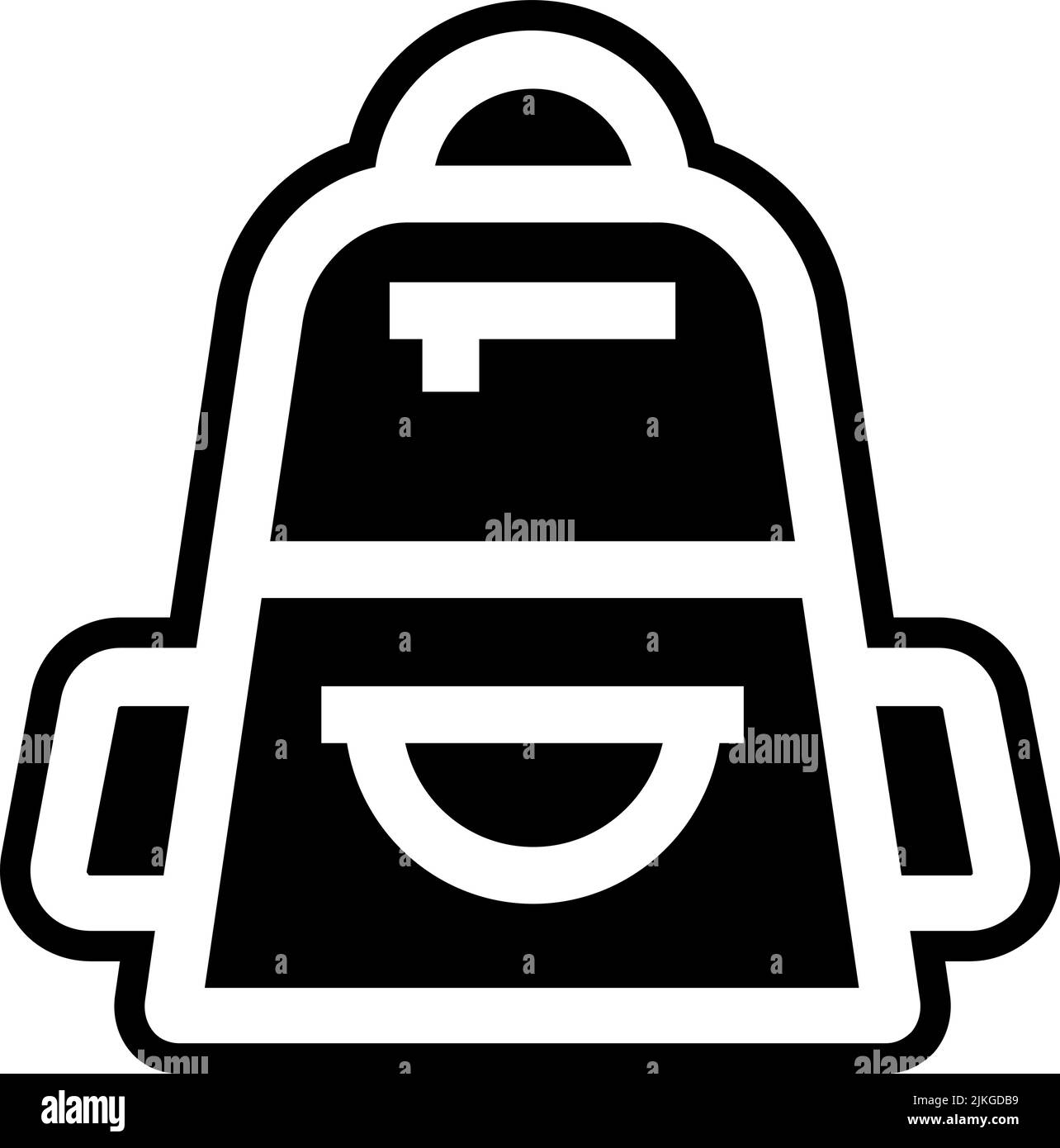 bag icon black vector illustration Stock Vector Image & Art - Alamy