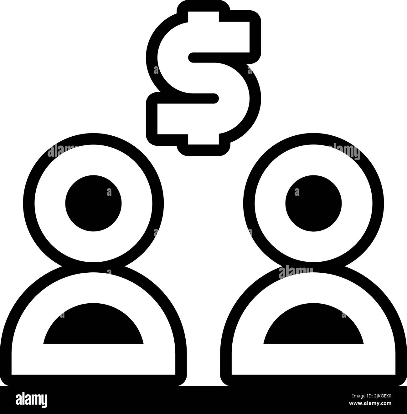 businessman icon black vector illustration Stock Vector Image & Art - Alamy