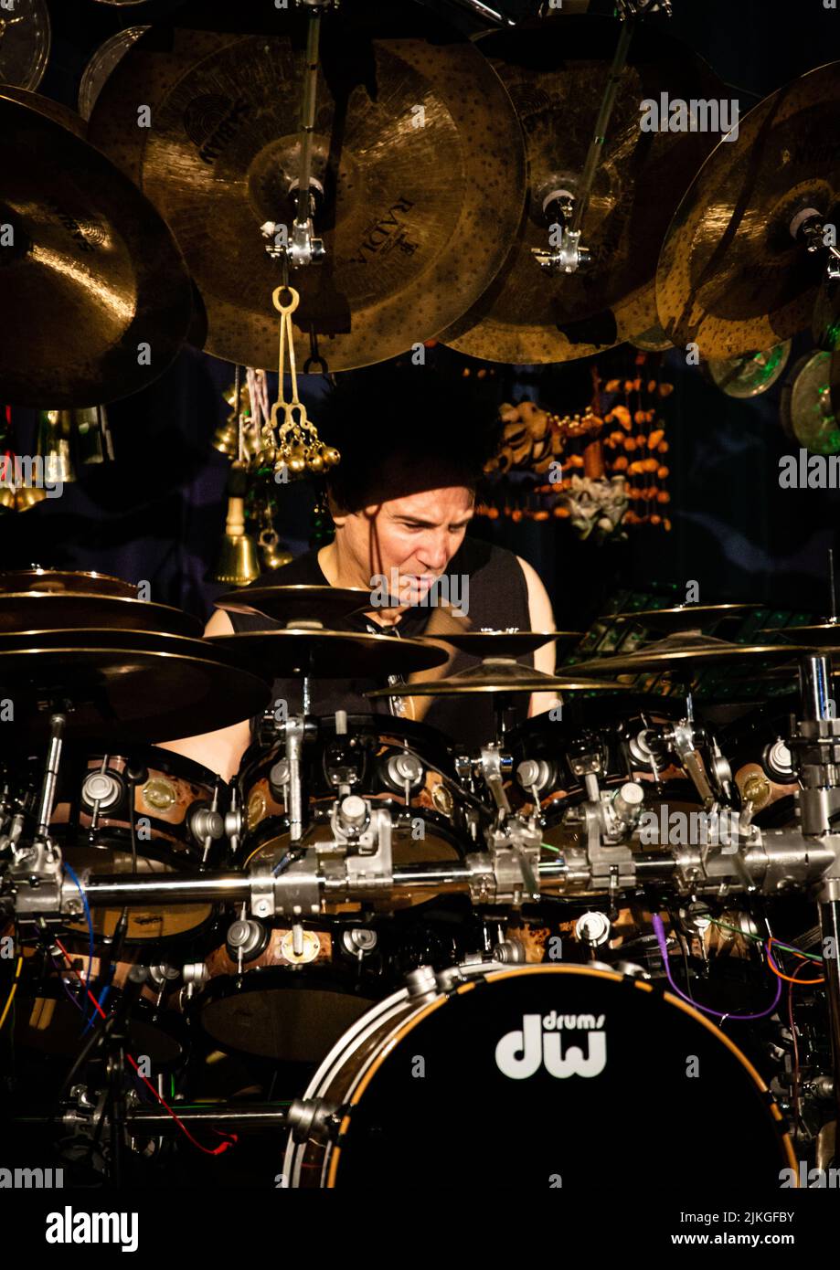 The Biggest Drum Set Kit In The World Stock Photo Alamy