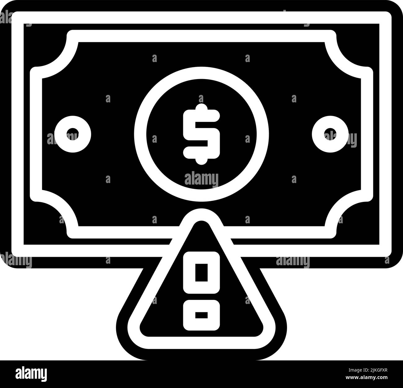 alert icon black vector illustration Stock Vector Image & Art - Alamy