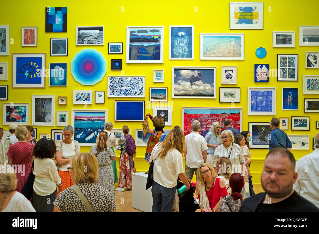The Royal Academy Summer Exhibition, 2022 Stock Photo
