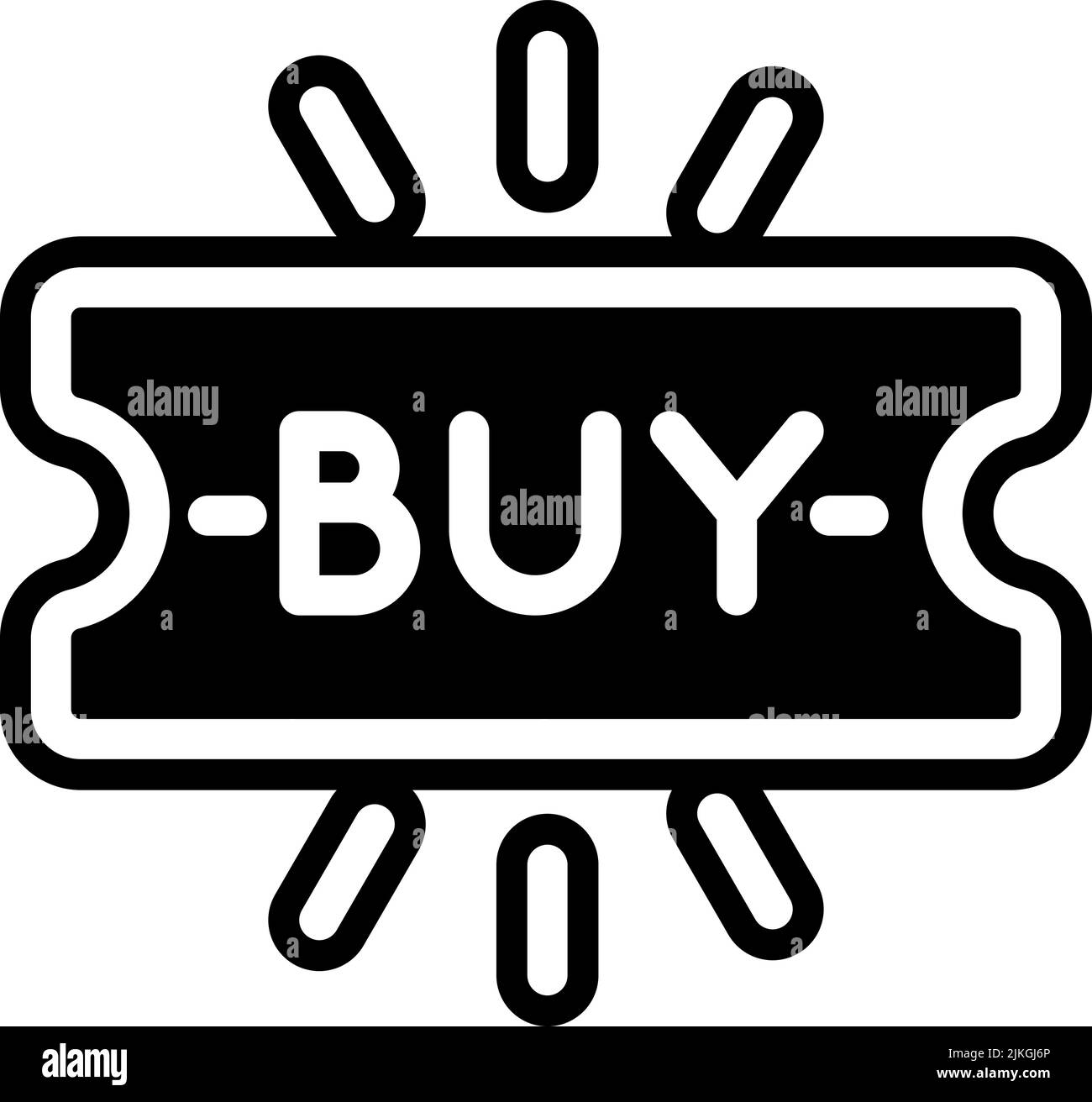 buy icon black vector illustration Stock Vector Image & Art Alamy