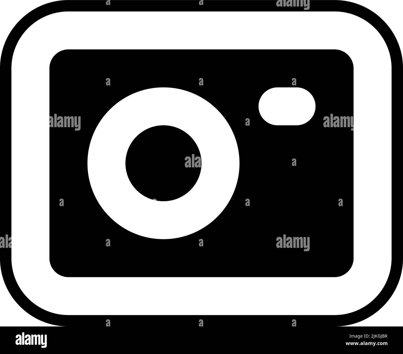 camera icon black vector illustration Stock Vector Image & Art Alamy