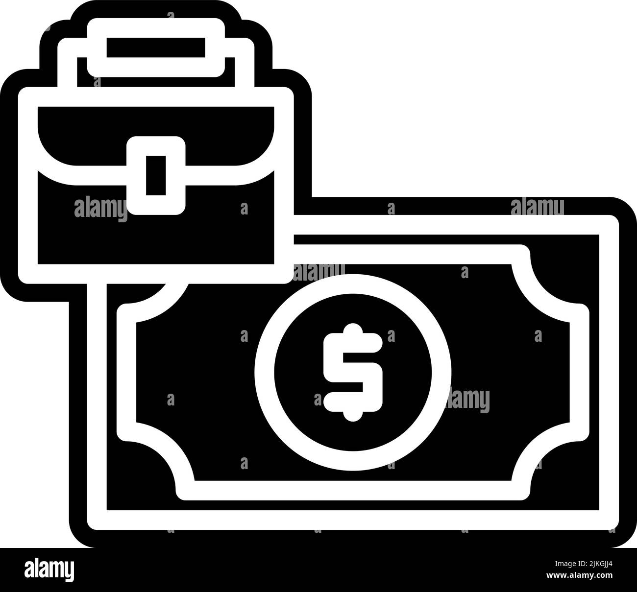 business icon black vector illustration Stock Vector Image & Art - Alamy