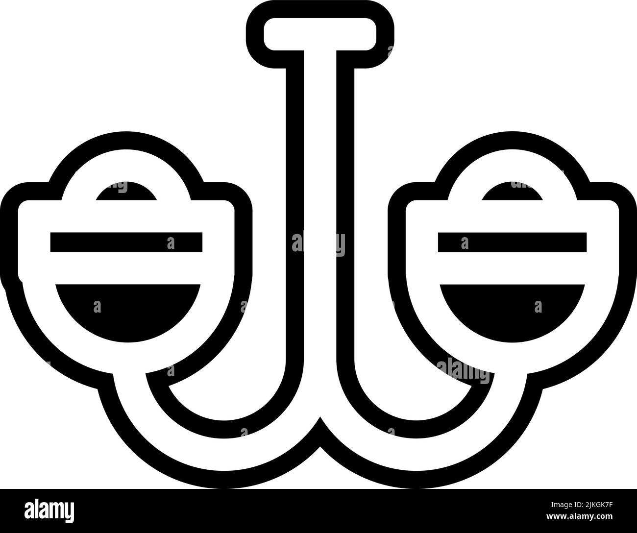 ceiling lamp icon black vector illustration Stock Vector Image & Art ...