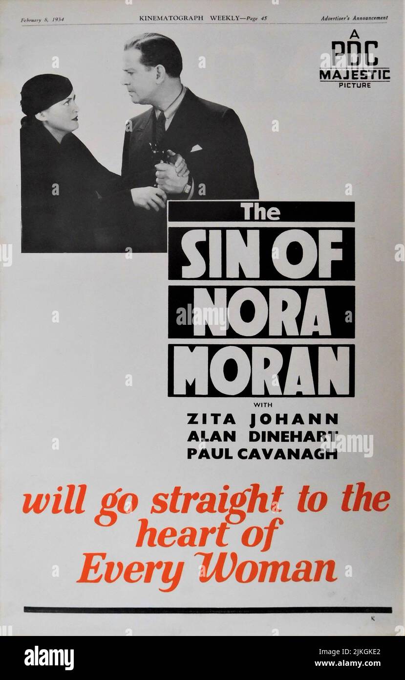The sin of nora moran hi-res stock photography and images - Alamy
