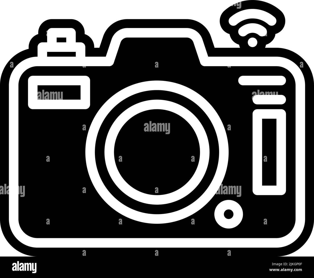 camera icon black vector illustration Stock Vector Image & Art Alamy