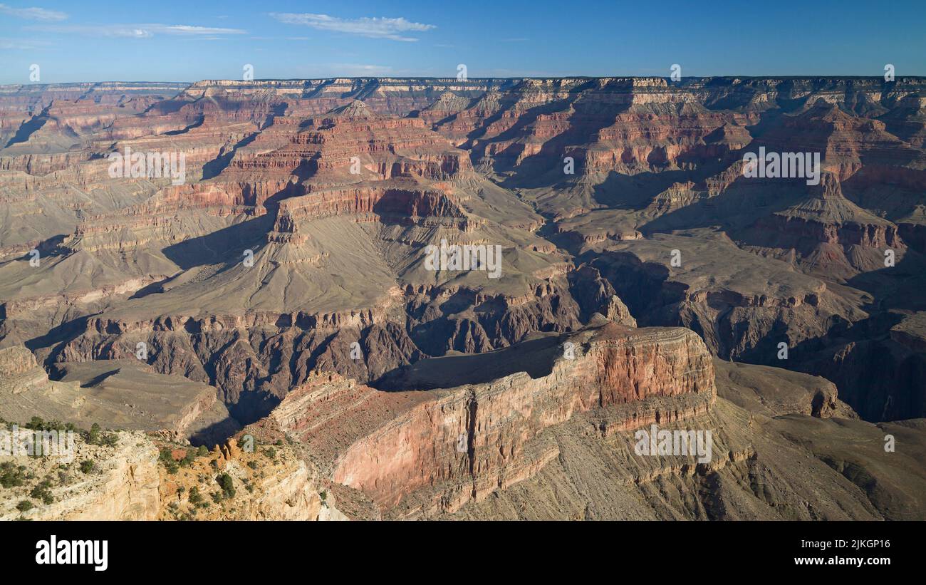 Grand Canyon from Maricopa Point, Arizona, United States. Stock Photo