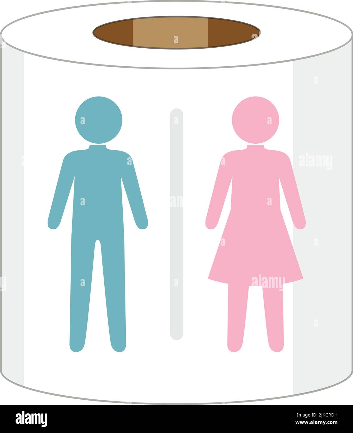 Man and woman restroom sign illustration Stock Vector Image & Art Alamy