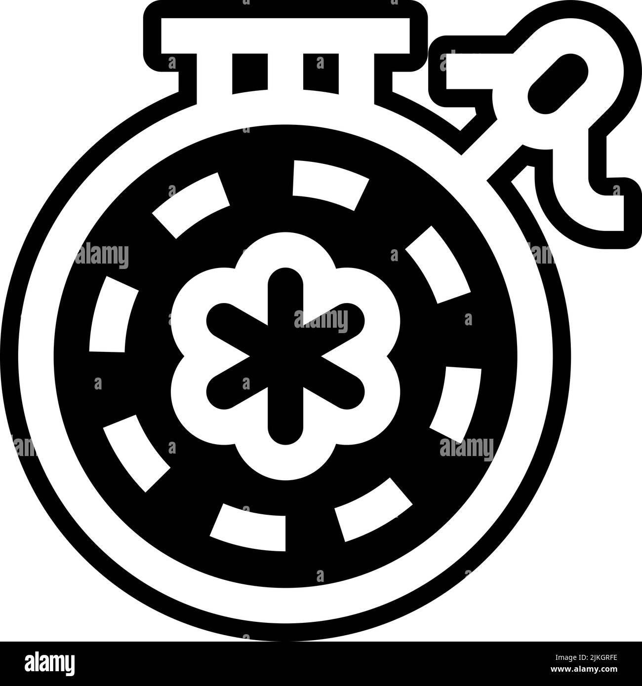 cross stitch icon black vector illustration Stock Vector Image & Art ...