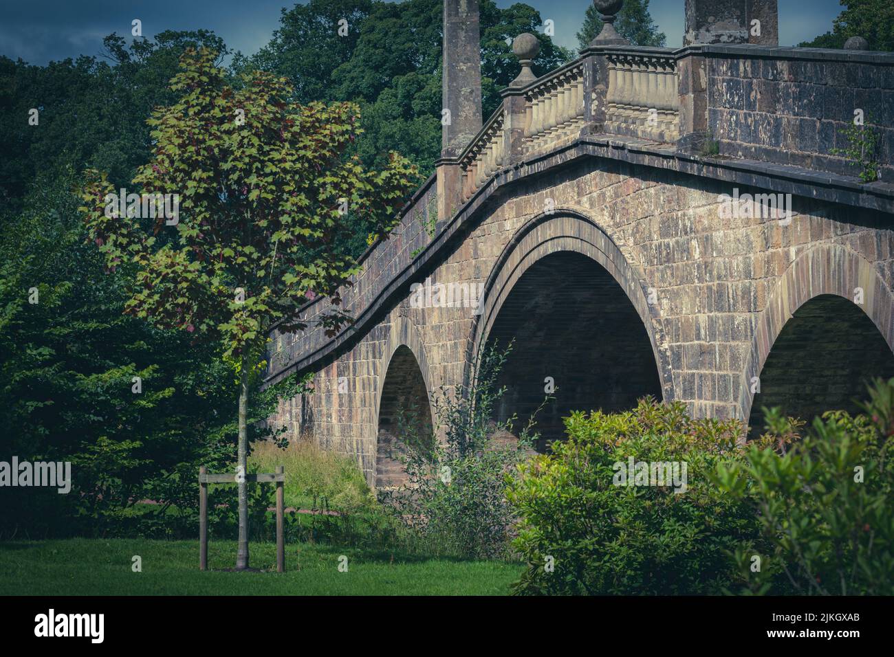 The Adam Bridge in Dumfries House estate, Cumnock, Ayrshire, Scotland