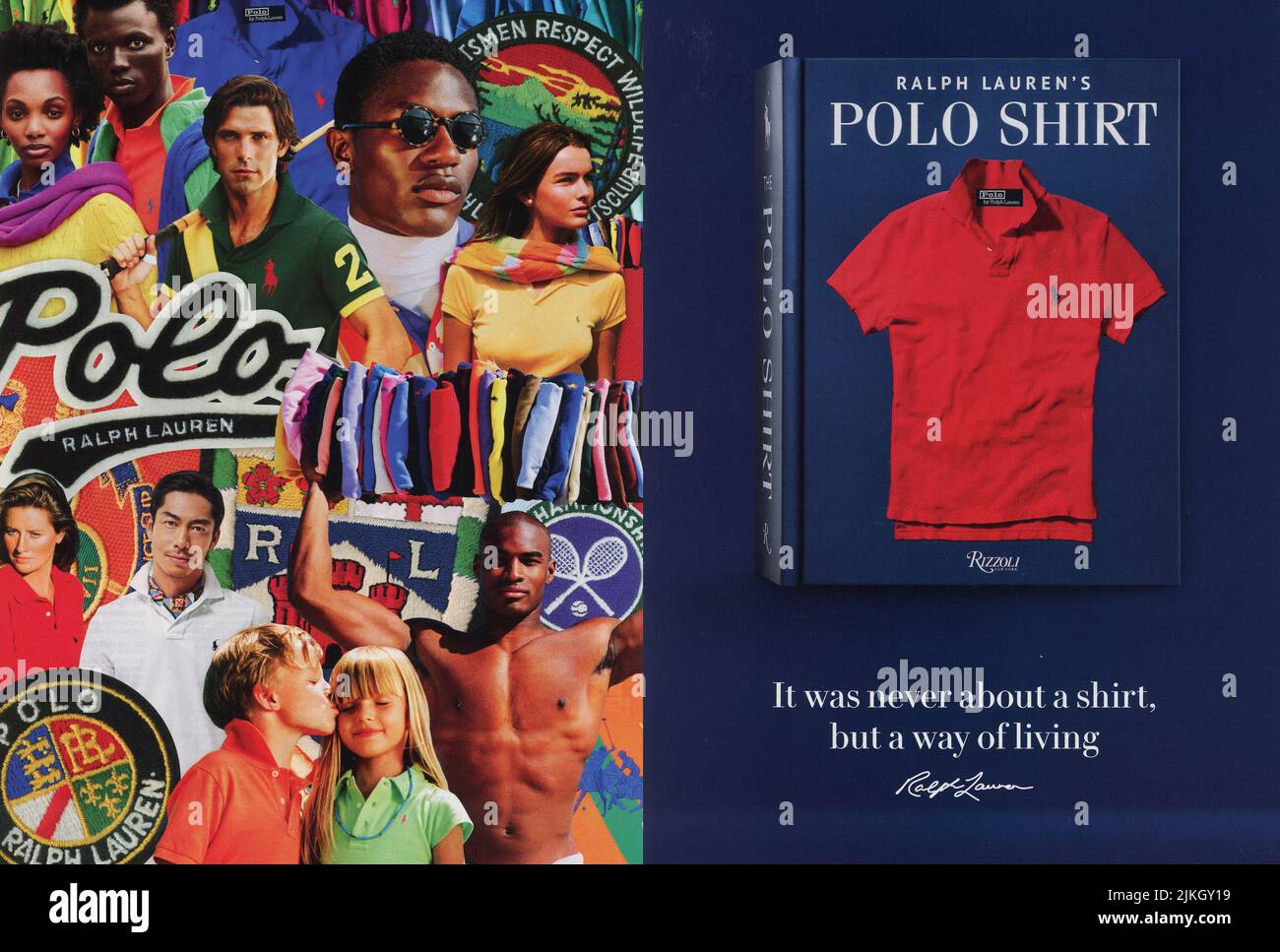 Ralph lauren polo magazine hi-res stock photography and images - Alamy