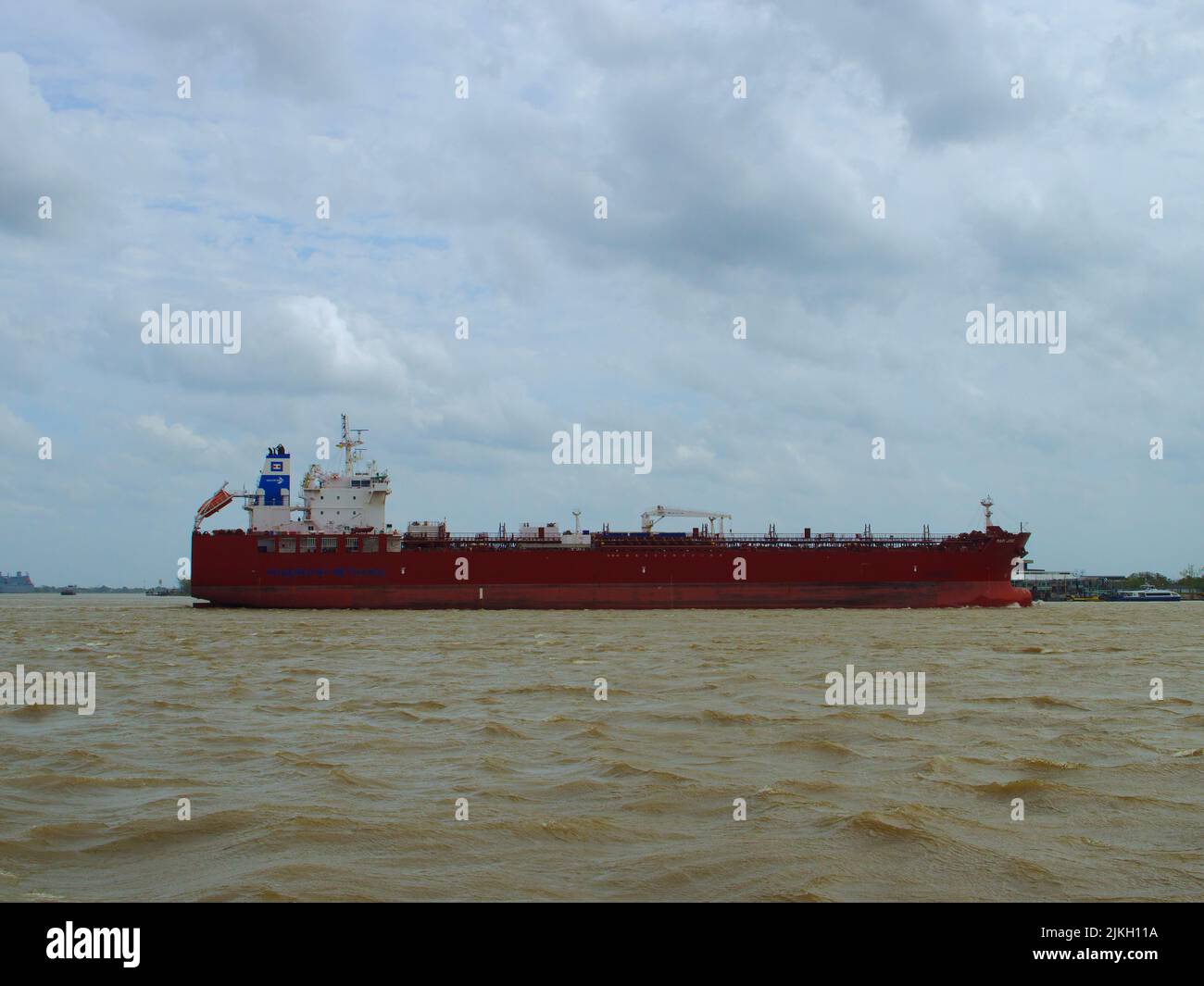 A beautiful shot of the Mari Jone, an oil and chemical tanker, on the ...
