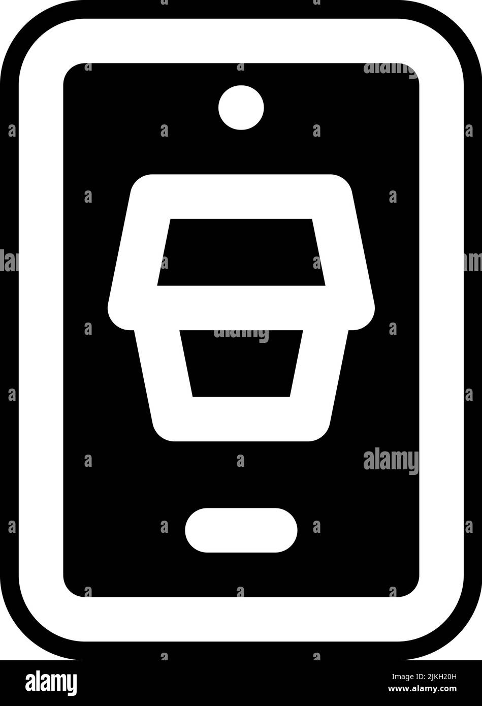 ecommerce icon black vector illustration Stock Vector Image & Art - Alamy