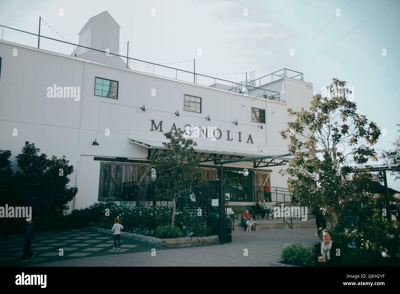 The Magnolia Food Garden Restaurant in Waco, USA Stock Photo Alamy