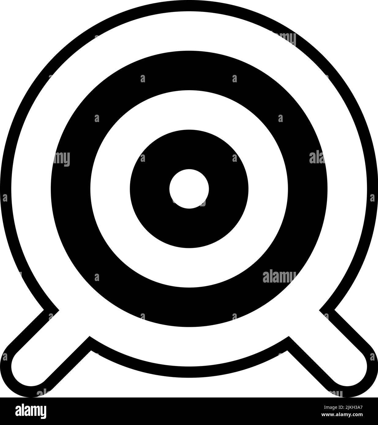 dart icon black vector illustration Stock Vector Image & Art Alamy