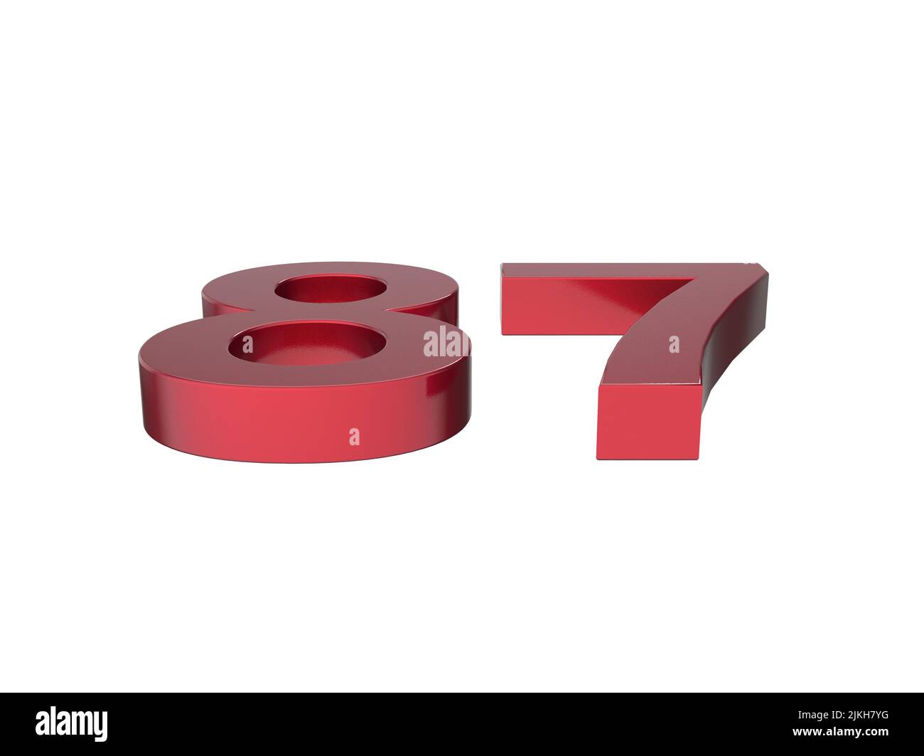 3d number isolated texture background render Stock Photo - Alamy