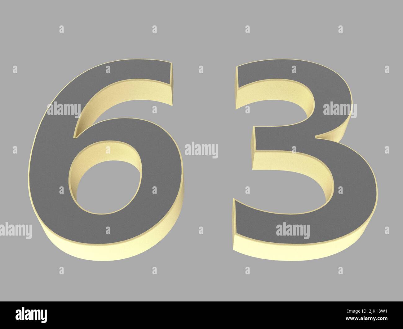 3d number isolated rendering illustation texture Stock Photo - Alamy