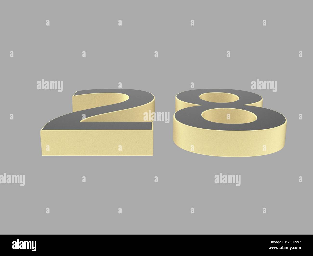 3d number isolated rendering illustation texture Stock Photo - Alamy