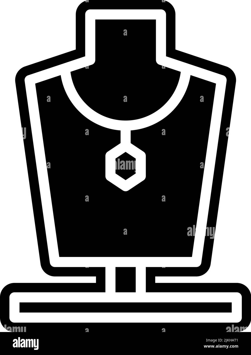 jewelry icon black vector illustration Stock Vector Image & Art - Alamy