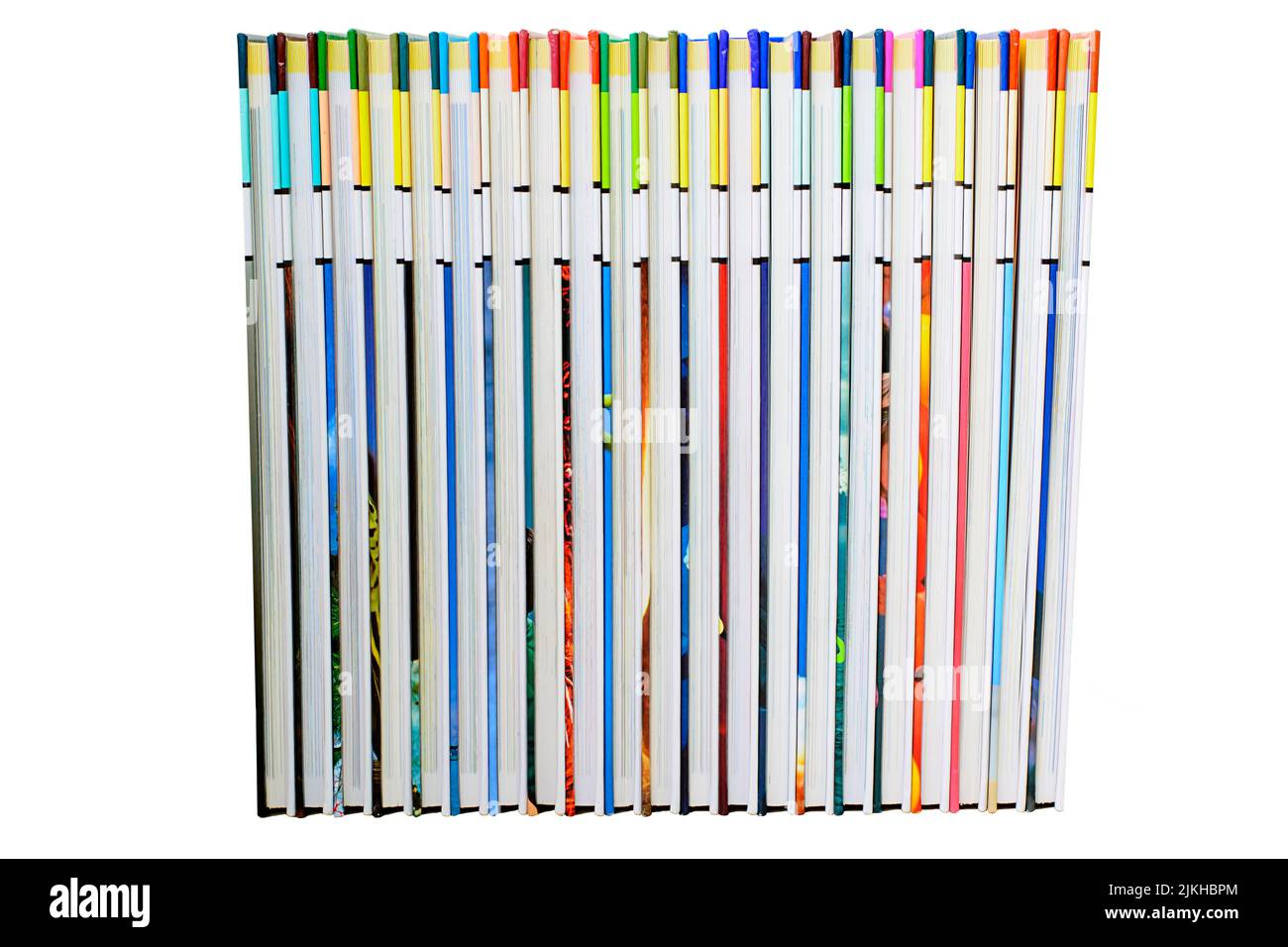 The books for children on a white background Stock Photo - Alamy