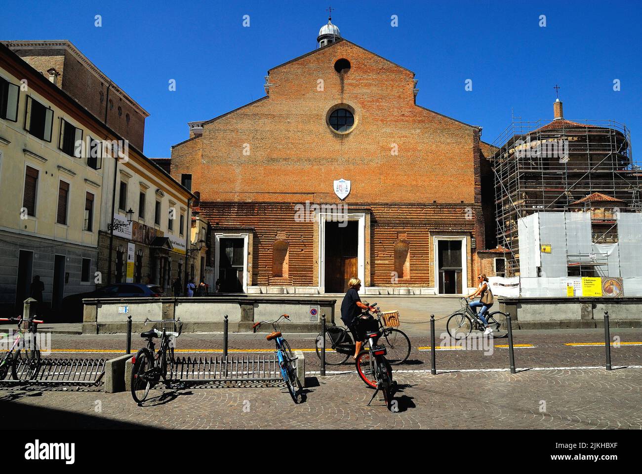 Padua,Veneto, Italy. The Duomo of Padua and the square. Stock Photo