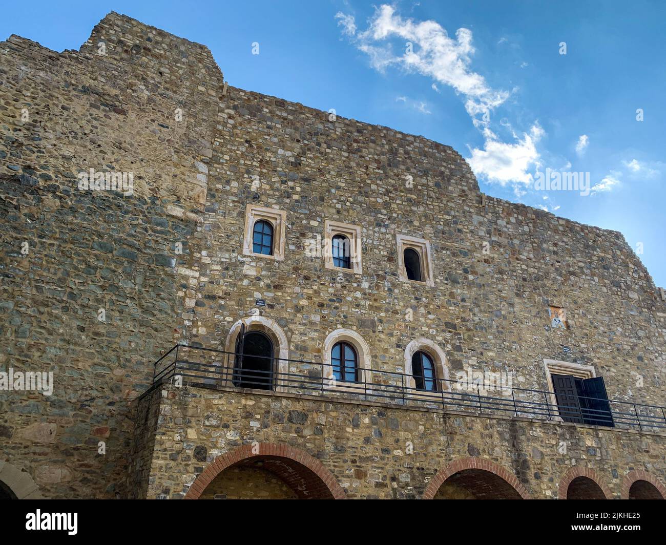 Neamt Citadel Ruins and Museum.Romania Editorial Photo - Image of