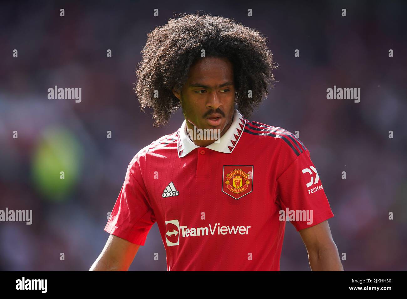 Manchester United's Tahith Chong during the pre-season friendly match at Old Trafford, Manchester. Picture date: Sunday July 31, 2022. Stock Photo