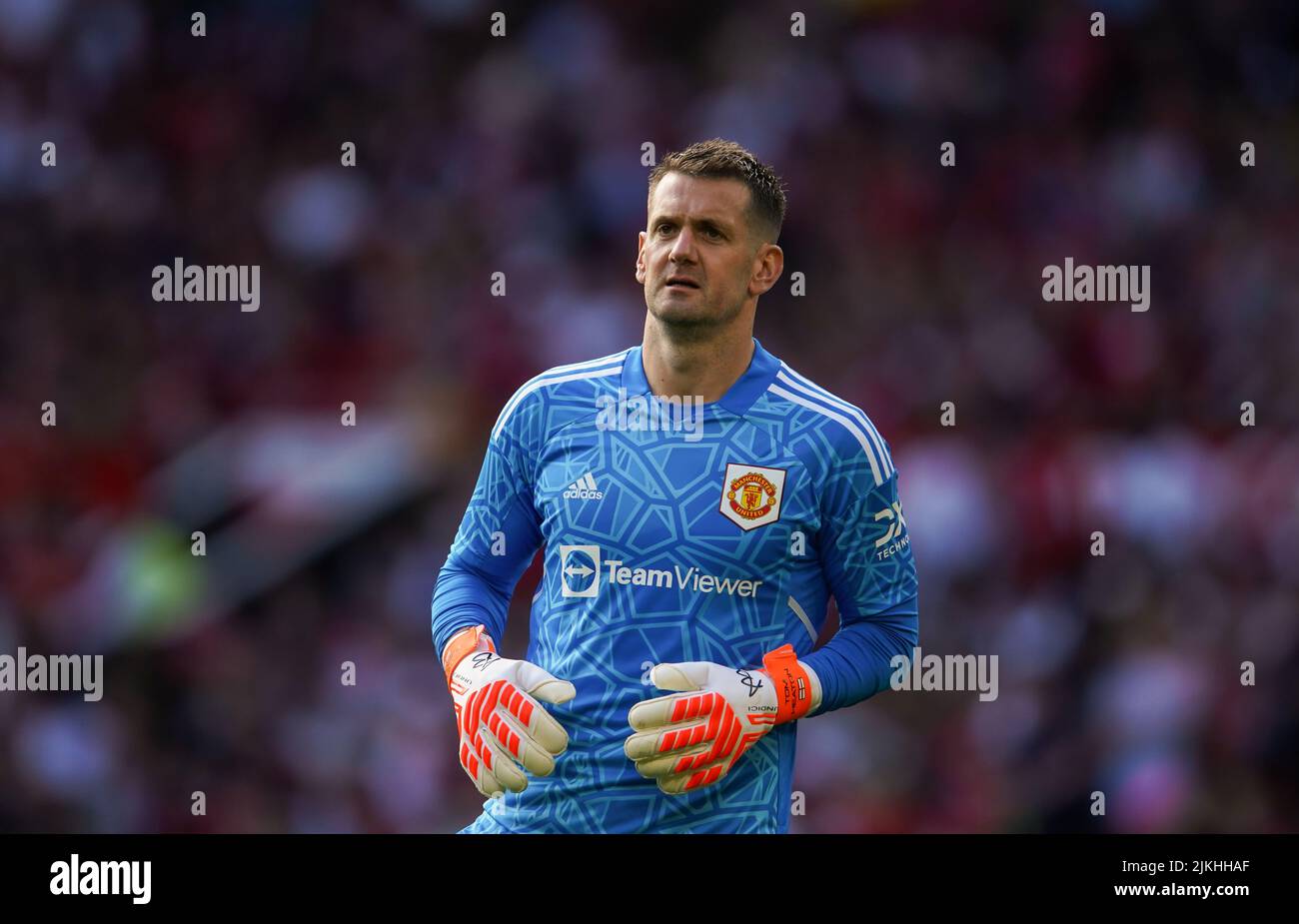 Manchester United goalkeeper Tom Heaton during the preseason friendly