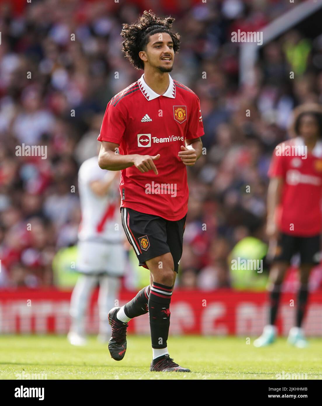 Manchester United's Zidane Iqbal during the pre-season friendly match at Old Trafford, Manchester. Picture date: Sunday July 31, 2022. Stock Photo