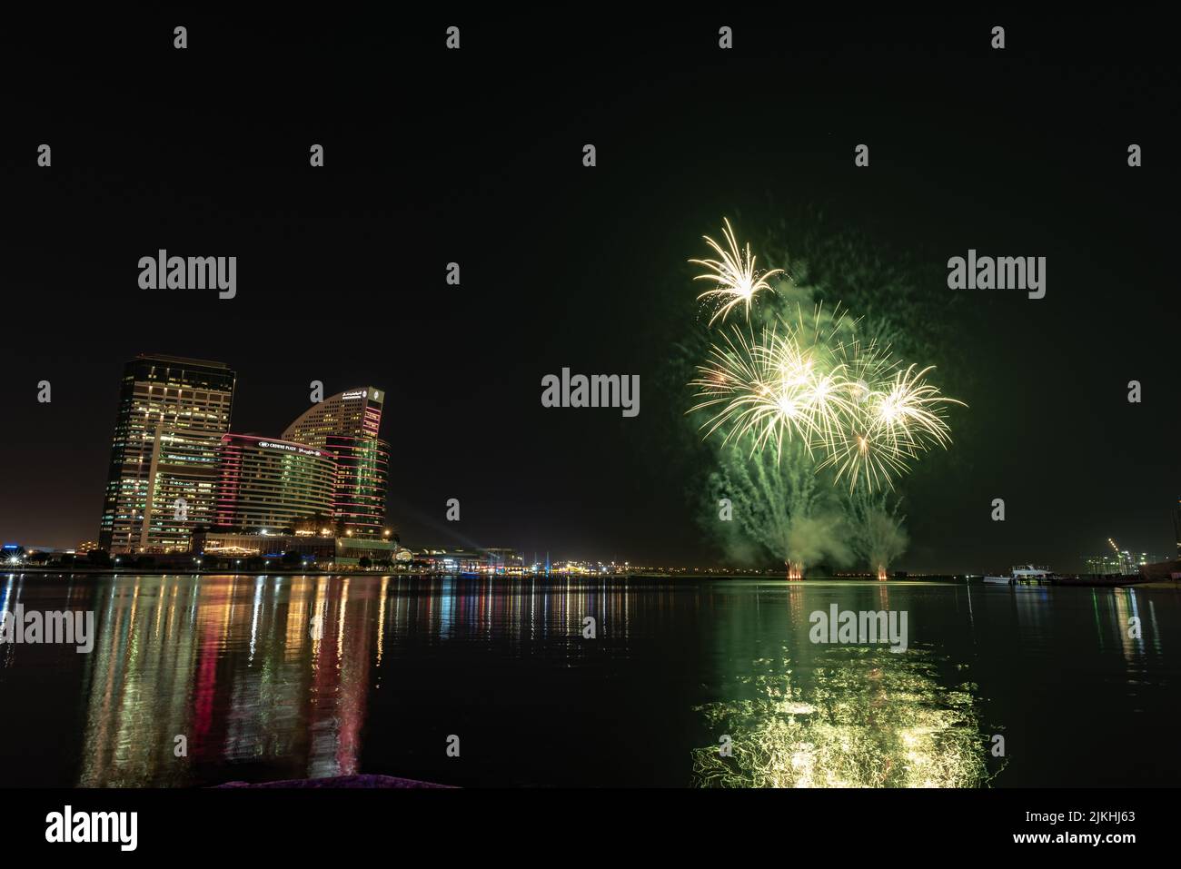 Dubai, United Arab Emirates – October 13, 2021, celebrating of opening