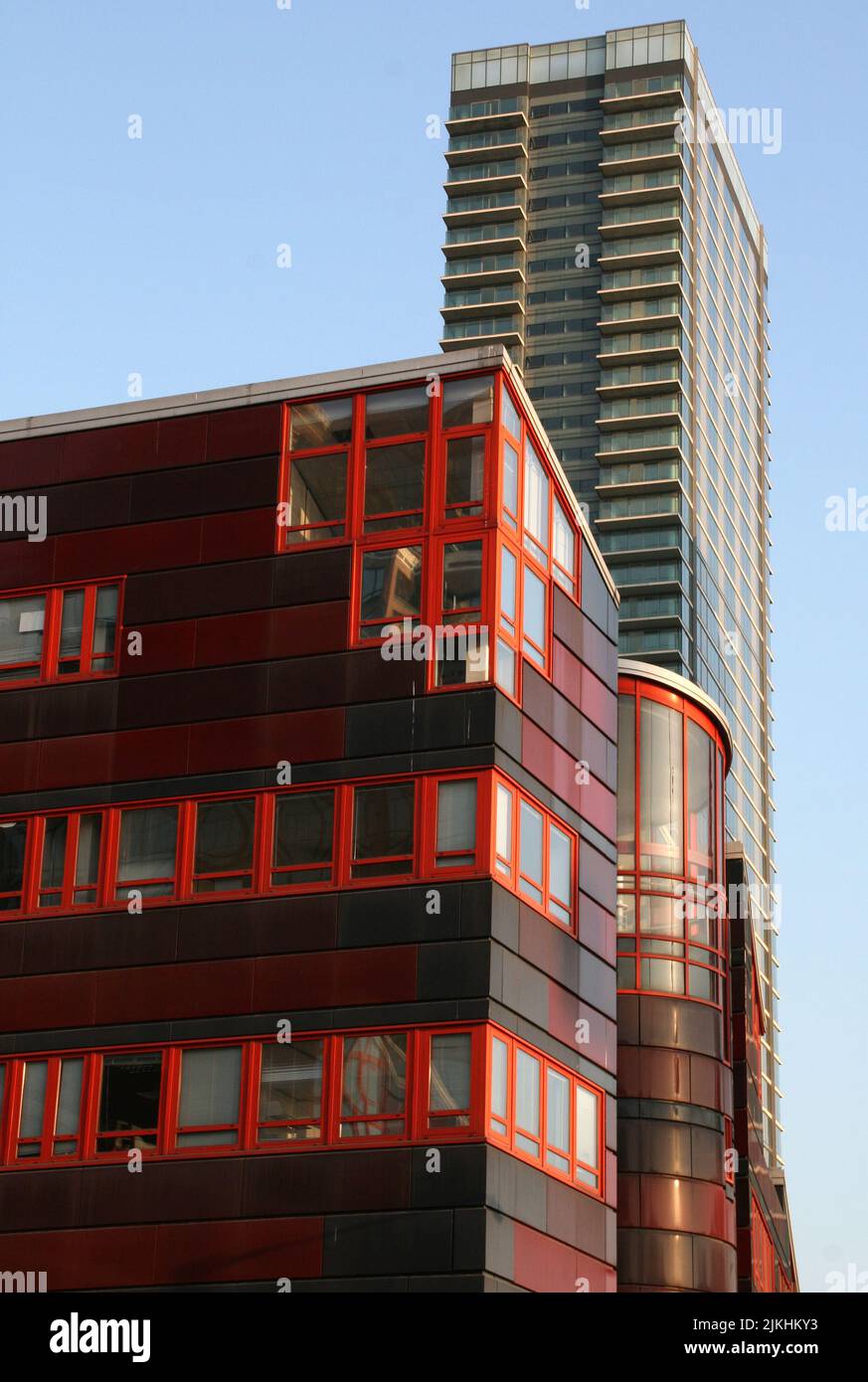 A vertical shot of beautiful architectural buildings in London, the ...