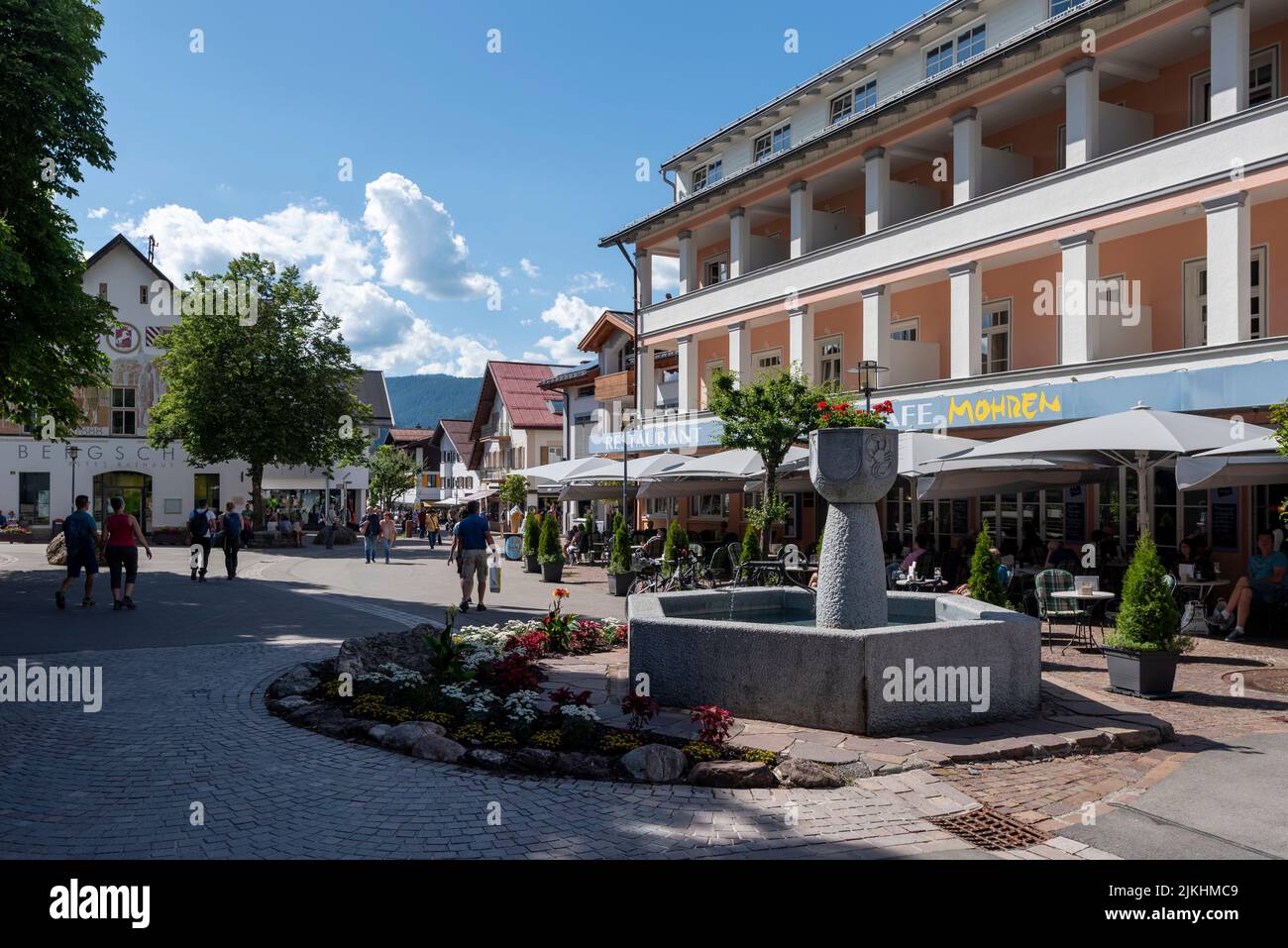 Fabelhafte Marktplatz Oberstdorf Fussgangerzone Bild