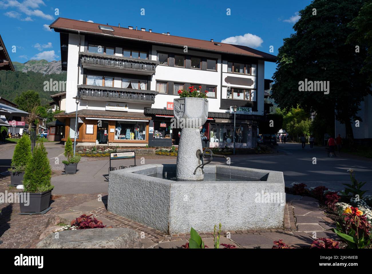 Fabelhafte Marktplatz Oberstdorf Fussgngerzone Bildnull