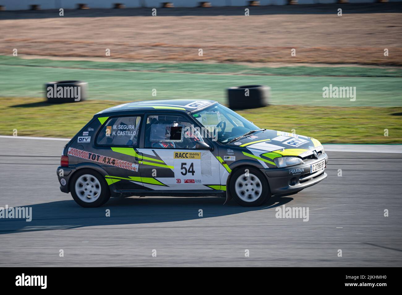 Peugeot 106 race car editorial photography. Image of williams - 106018557