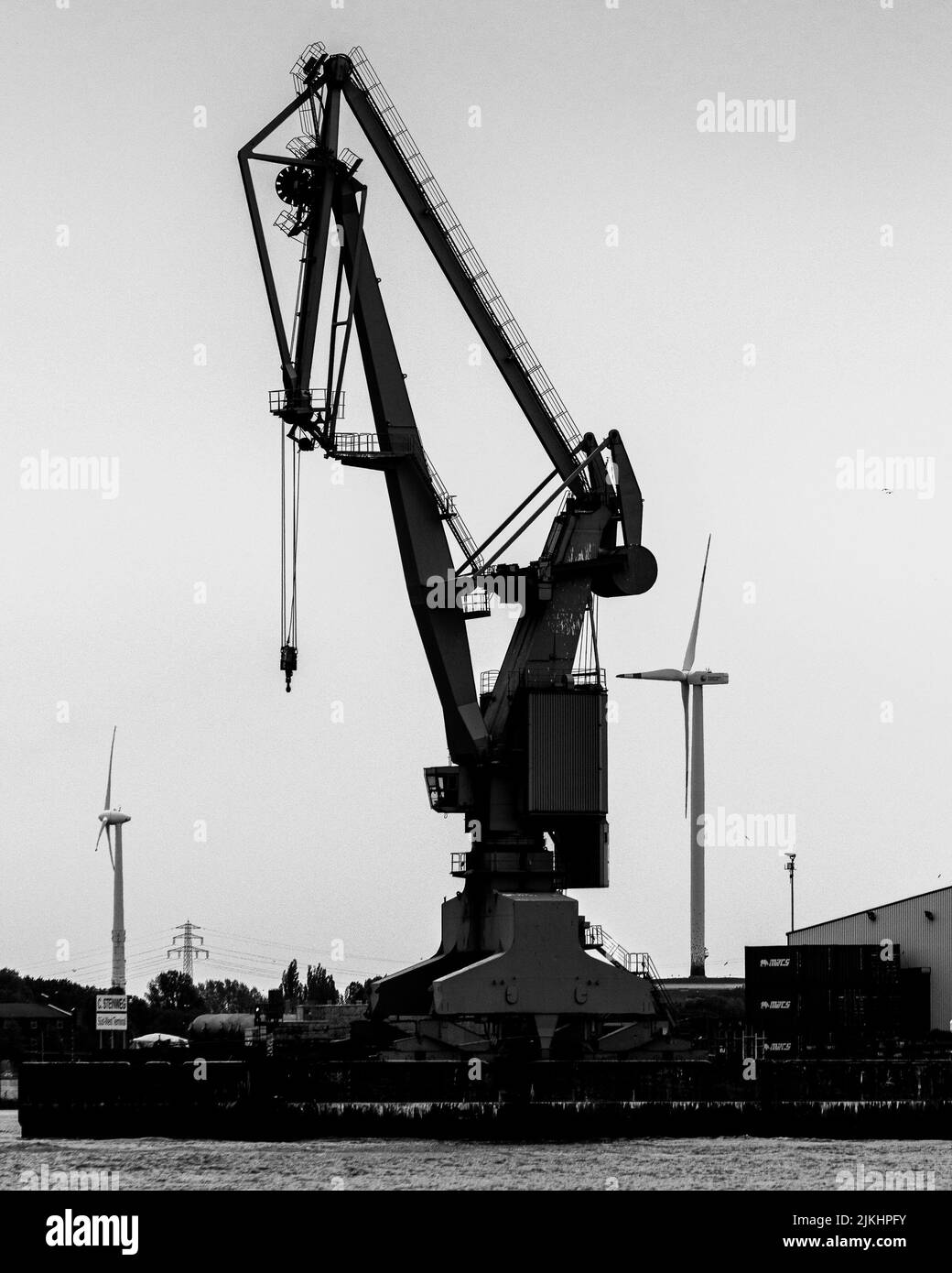 Blue crane Black and White Stock Photos & Images - Alamy