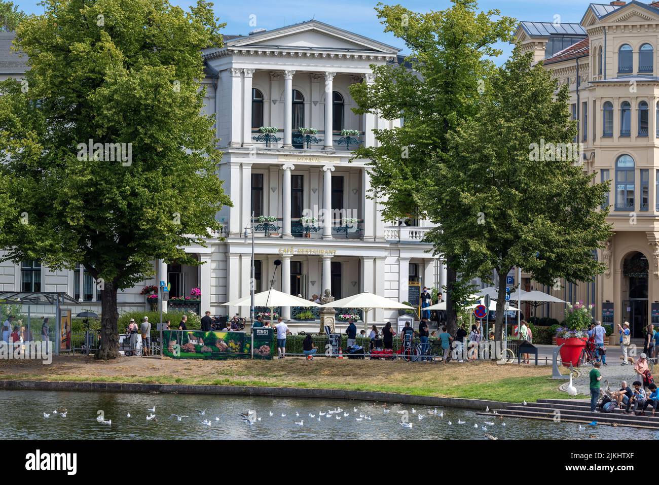 Schwerin, Germany. 02nd Aug, 2022. The Friedrichs House on 