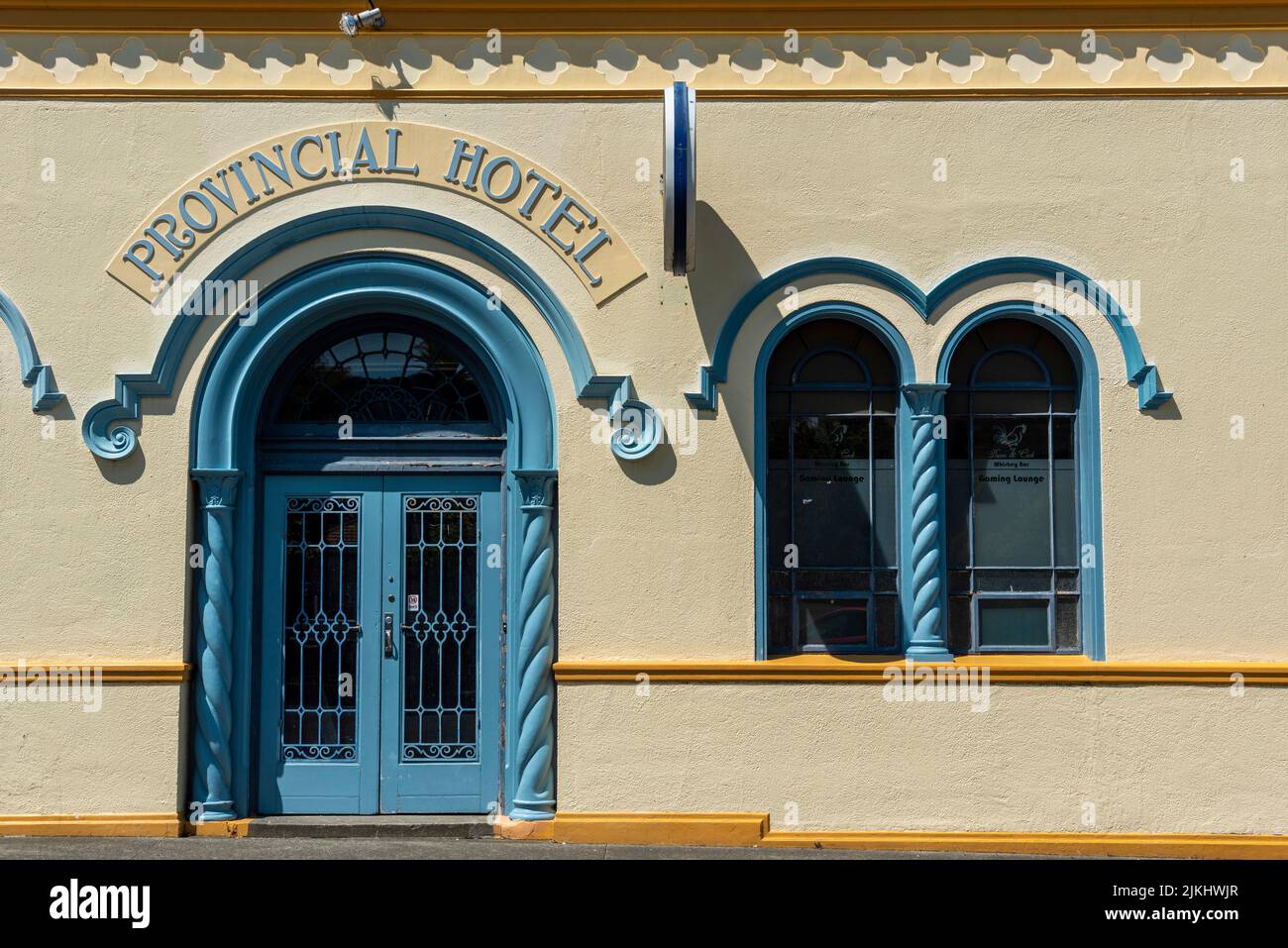 The Art Deco Provincial Hotel in downtown Napier, North Island of New