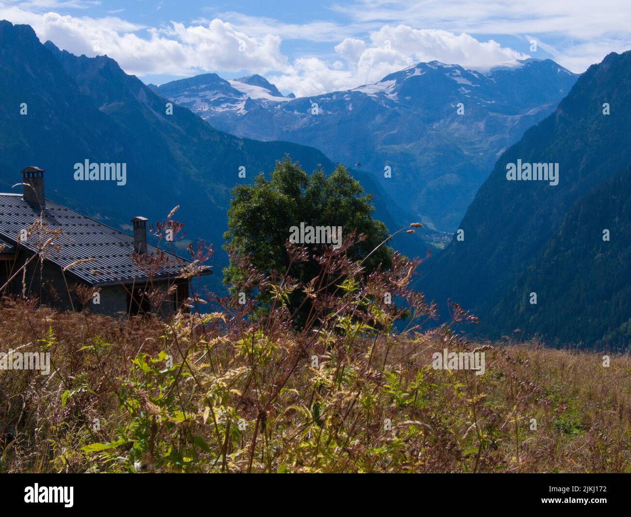 Novaz The beautiful nature of Savoie, France Stock Photo - Alamy