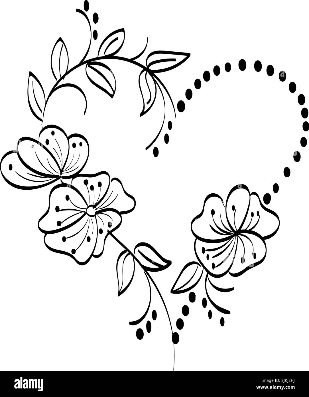 Flowers • Embroidery Pattern | MONA.kollektiv